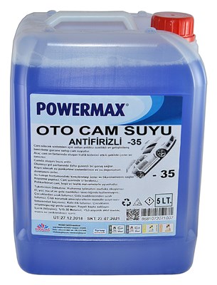 Powermax Oto Cam Suyu Antifirizi 5 Lt
