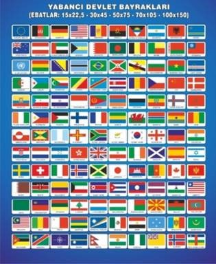 Yabancı Devlet Bayrakları